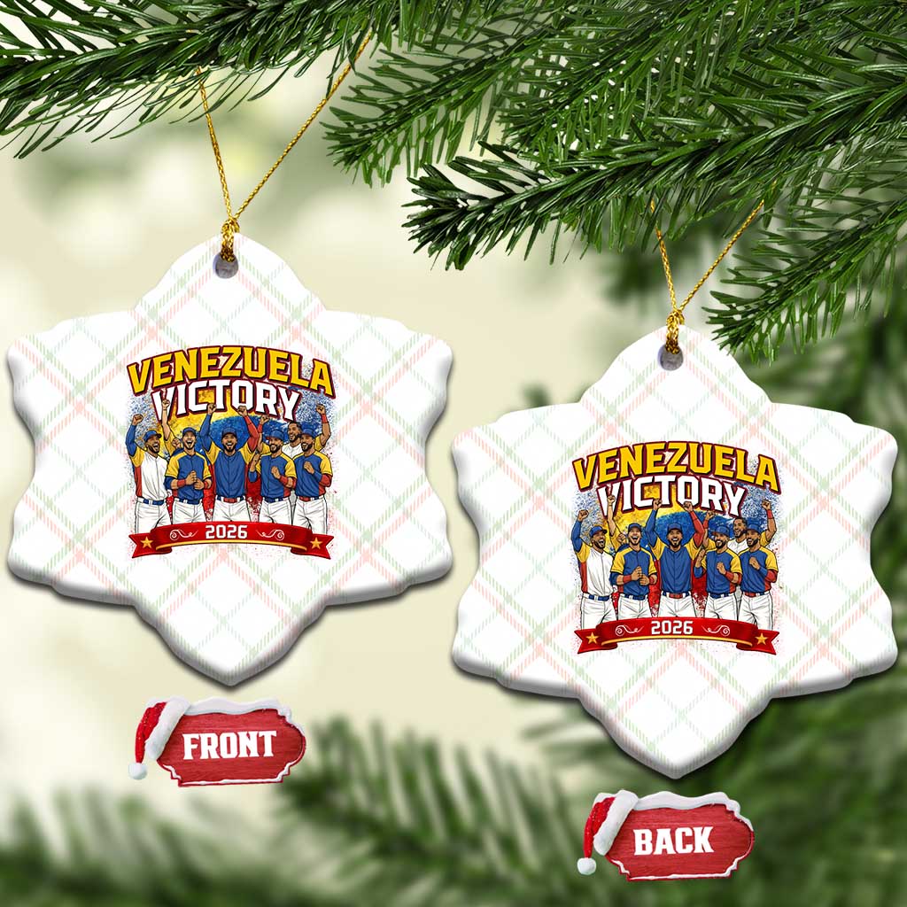 Venezuela Baseball Victory Ceramic Ornament Venezuelan Pride Gift TS12 Print Your Wear