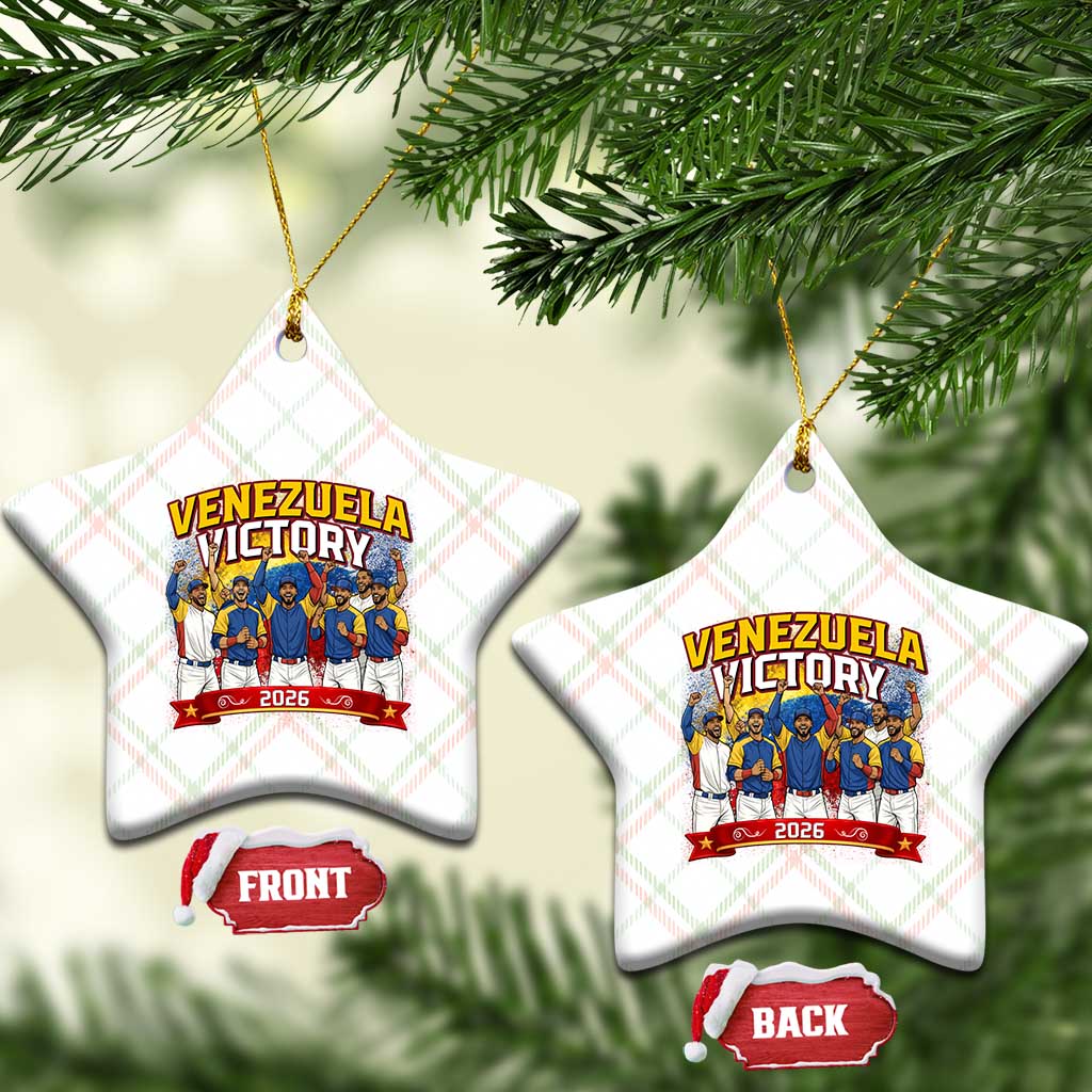 Venezuela Baseball Victory Ceramic Ornament Venezuelan Pride Gift TS12 Print Your Wear