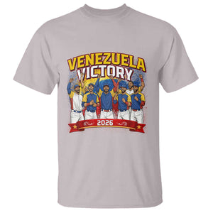 Venezuela Baseball Victory T Shirt Venezuelan Pride Gift TS12 Ice Gray Print Your Wear