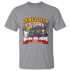 Venezuela Baseball Victory T Shirt Venezuelan Pride Gift TS12 Sport Gray Print Your Wear