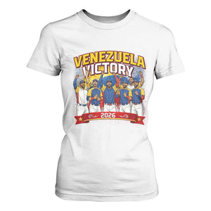 Venezuela Baseball Victory T Shirt For Women Venezuelan Pride Gift TS12 White Print Your Wear