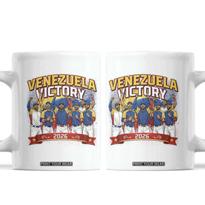 Venezuela Baseball Victory Coffee Mug Venezuelan Pride Gift TS12 White Print Your Wear