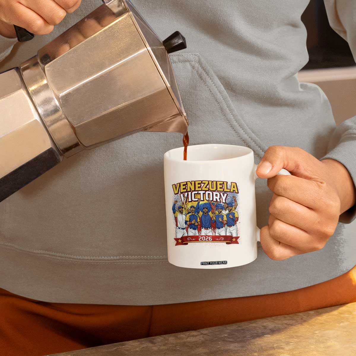Venezuela Baseball Victory Coffee Mug Venezuelan Pride Gift TS12 Print Your Wear