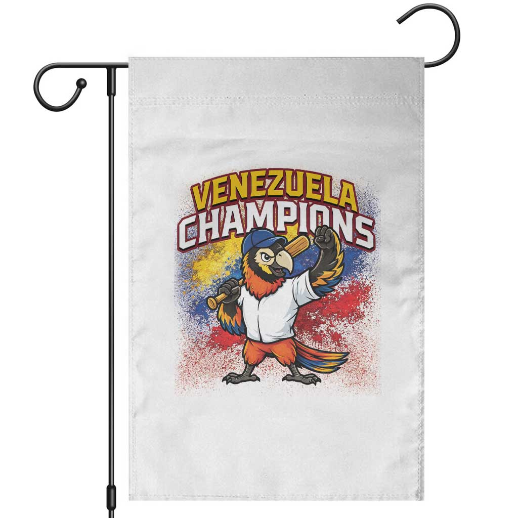 Venezuela Baseball Champions Garden Flag Troupial Bird Patriotic Pride TS12 Black Print Your Wear
