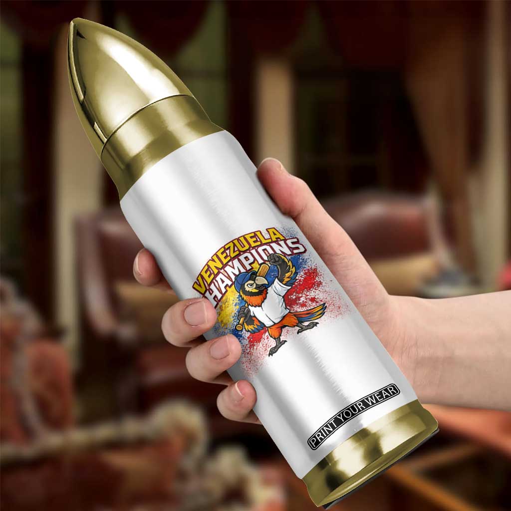 Venezuela Baseball Champions Bullet Tumbler Troupial Bird Patriotic Pride TS12 Print Your Wear