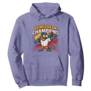 Venezuela Baseball Champions Hoodie Troupial Bird Patriotic Pride TS12 Violet Print Your Wear
