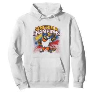 Venezuela Baseball Champions Hoodie Troupial Bird Patriotic Pride TS12 White Print Your Wear
