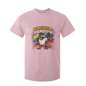 Venezuela Baseball Champions T Shirt For Kid Troupial Bird Patriotic Pride TS12 Light Pink Print Your Wear