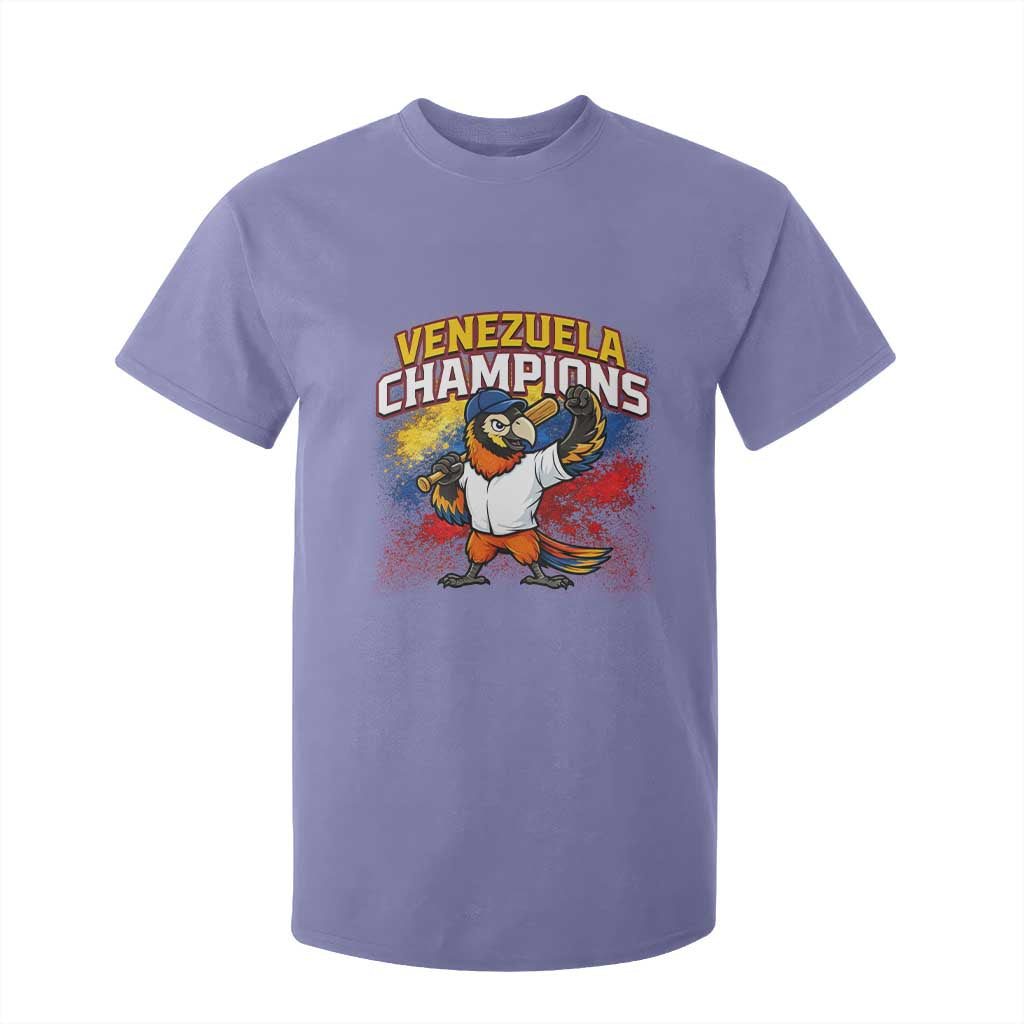 Venezuela Baseball Champions T Shirt For Kid Troupial Bird Patriotic Pride TS12 Violet Print Your Wear