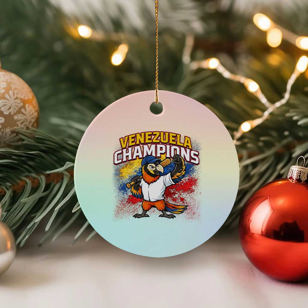 Venezuela Baseball Champions Ceramic Ornament Troupial Bird Patriotic Pride TS12 1pc Pastel Print Your Wear