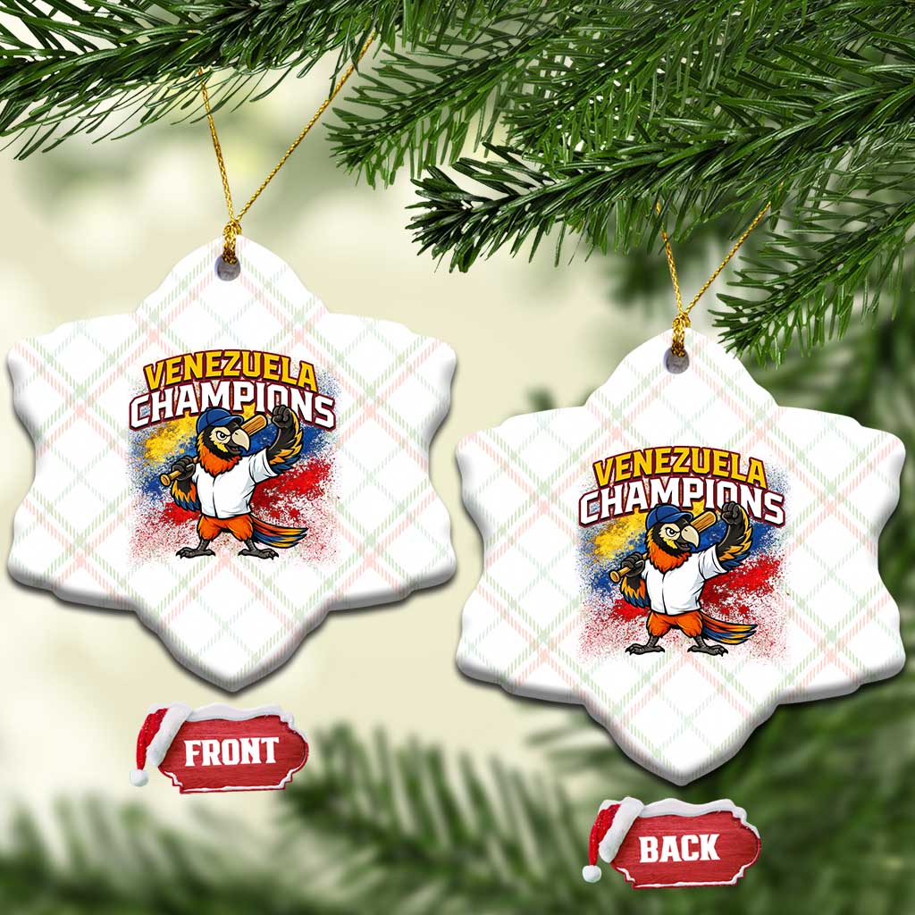 Venezuela Baseball Champions Ceramic Ornament Troupial Bird Patriotic Pride TS12 Print Your Wear