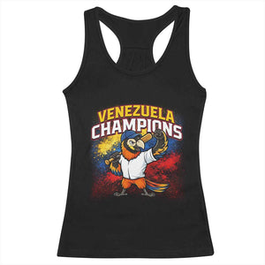 Venezuela Baseball Champions Racerback Tank Top Troupial Bird Patriotic Pride TS12 Black Print Your Wear