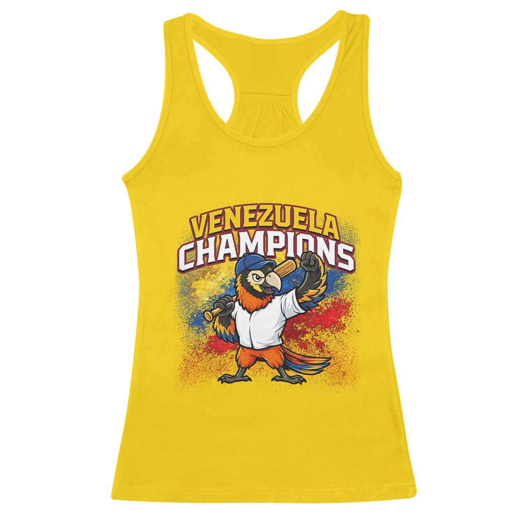 Venezuela Baseball Champions Racerback Tank Top Troupial Bird Patriotic Pride TS12 Daisy Print Your Wear