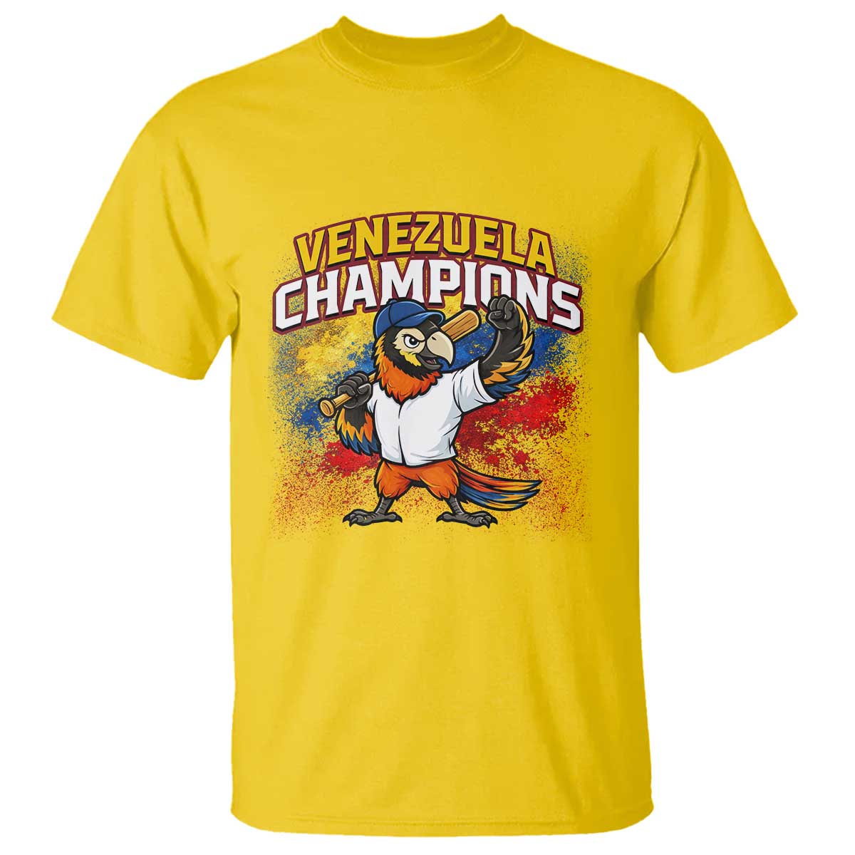 Venezuela Baseball Champions T Shirt Troupial Bird Patriotic Pride TS12 Daisy Print Your Wear