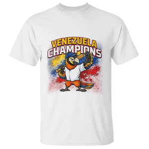 Venezuela Baseball Champions T Shirt Troupial Bird Patriotic Pride TS12 White Print Your Wear