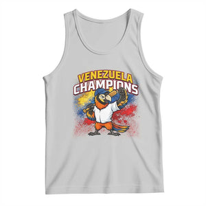 Venezuela Baseball Champions Tank Top Troupial Bird Patriotic Pride TS12 Ash Print Your Wear