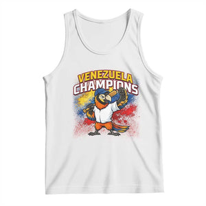 Venezuela Baseball Champions Tank Top Troupial Bird Patriotic Pride TS12 White Print Your Wear