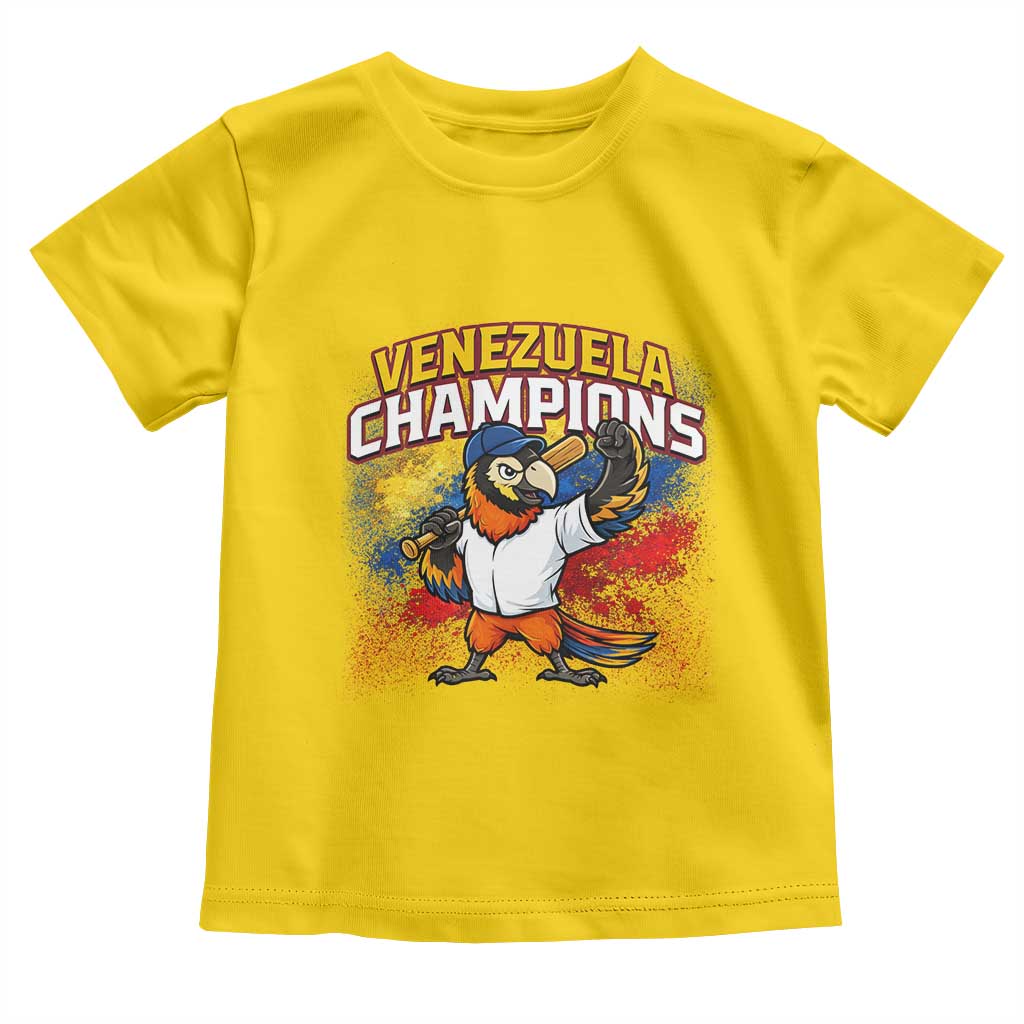 Venezuela Baseball Champions Toddler T Shirt Troupial Bird Patriotic Pride TS12 Daisy Print Your Wear