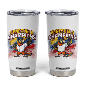 Venezuela Baseball Champions Tumbler Cup Troupial Bird Patriotic Pride TS12 White Print Your Wear