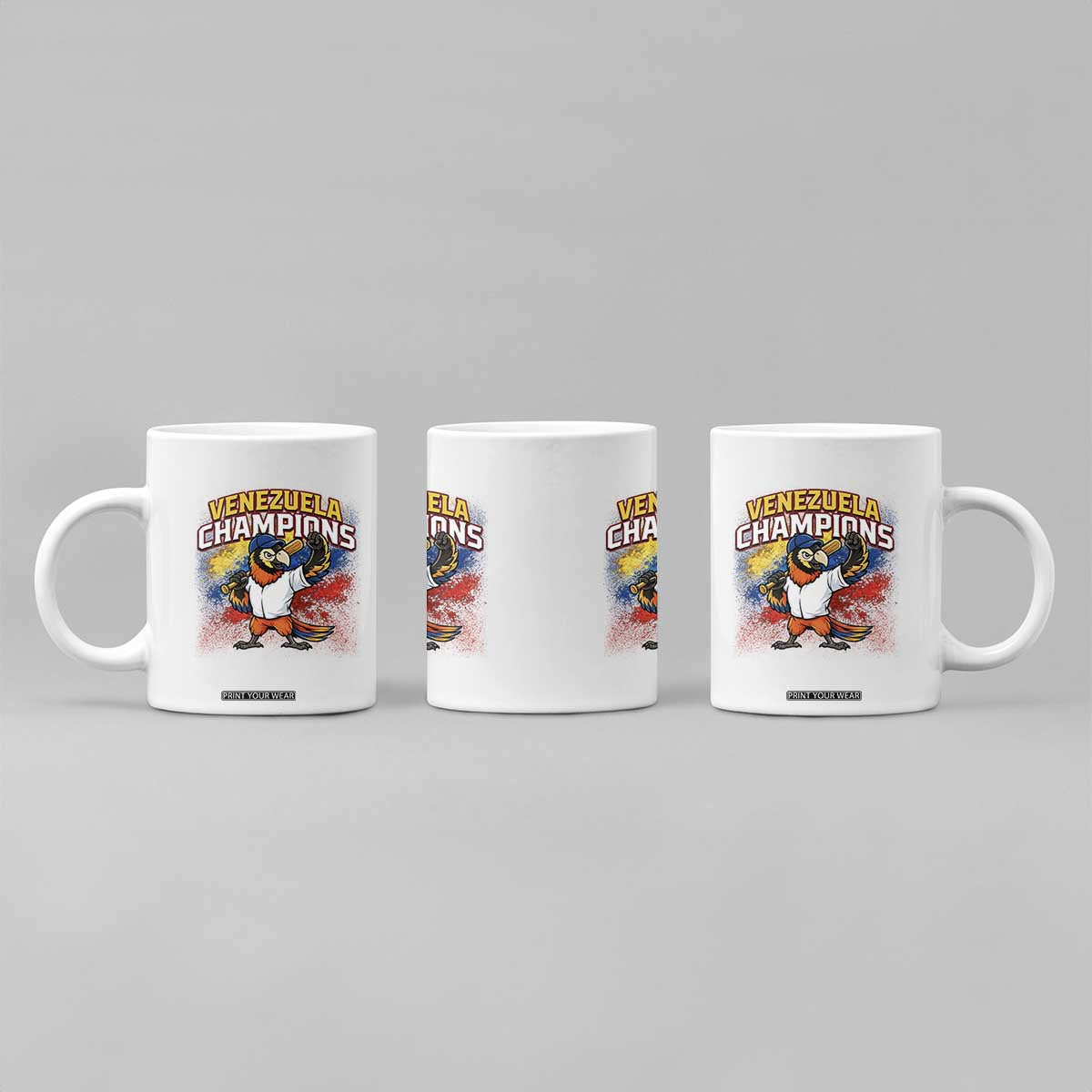 Venezuela Baseball Champions Coffee Mug Troupial Bird Patriotic Pride TS12 Print Your Wear