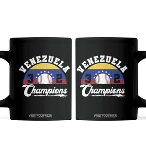 Venezuela 2026 Champions Coffee Mug Vintage 7 Stars Flag Baseball Pride