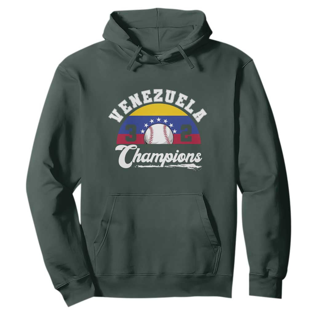 Venezuela 2026 Champions Hoodie Vintage 7 Stars Flag Baseball Pride