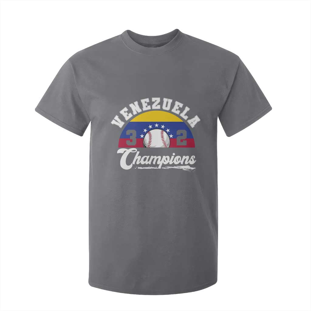 Venezuela 2026 Champions T Shirt For Kid Vintage 7 Stars Flag Baseball Pride