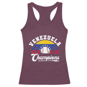 Venezuela 2026 Champions Racerback Tank Top Vintage 7 Stars Flag Baseball Pride