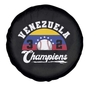 Venezuela 2026 Champions Spare Tire Cover Vintage 7 Stars Flag Baseball Pride