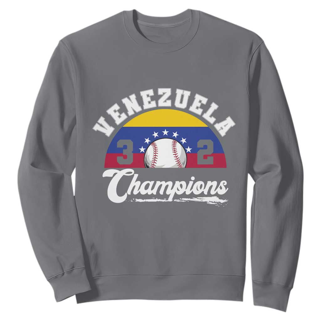 Venezuela 2026 Champions Sweatshirt Vintage 7 Stars Flag Baseball Pride