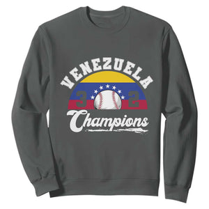Venezuela 2026 Champions Sweatshirt Vintage 7 Stars Flag Baseball Pride