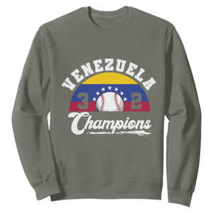 Venezuela 2026 Champions Sweatshirt Vintage 7 Stars Flag Baseball Pride