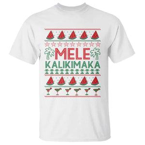 Mele Kalikimaka T Shirt Hawaiian Ugly Christmas Sweater