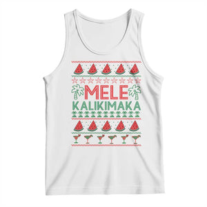 Mele Kalikimaka Tank Top Hawaiian Ugly Christmas Sweater