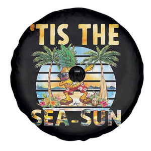 Tis The Sea Sun Spare Tire Cover Dabbing Pineapple Summer Vacation Gift TS12 Print Your Wear
