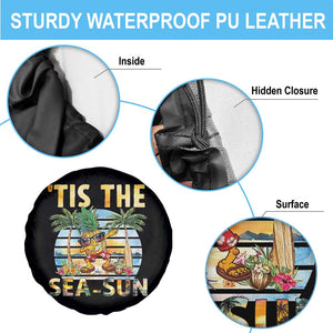Tis The Sea Sun Spare Tire Cover Dabbing Pineapple Summer Vacation Gift TS12 Print Your Wear