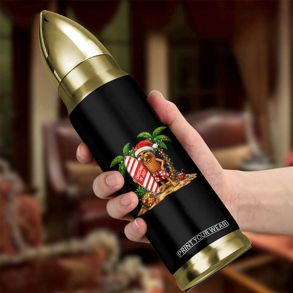 Funny Tung Tung Sahur Christmas In July Bullet Tumbler Beach Party Vacation TS12 Print Your Wear