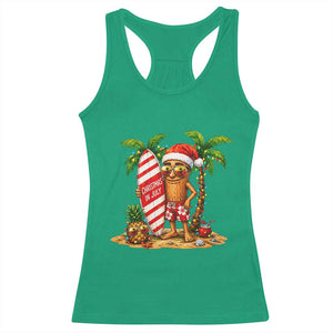 Funny Tung Tung Sahur Christmas In July Racerback Tank Top Beach Party Vacation TS12 Irish Green Print Your Wear