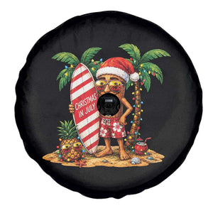 Funny Tung Tung Sahur Christmas In July Spare Tire Cover Beach Party Vacation TS12 Print Your Wear
