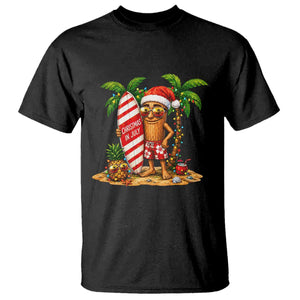 Funny Tung Tung Sahur Christmas In July T Shirt Beach Party Vacation TS12 Black Print Your Wear