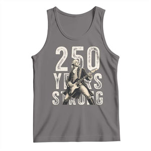 Vintage George Washington Playing Guitar Tank Top 250 Years Strong