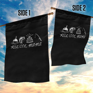 Reel Cool Mama Garden Flag Funny Fishing Mom Birthday Gift TS12 Print Your Wear