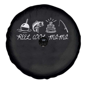 Reel Cool Mama Spare Tire Cover Funny Fishing Mom Birthday Gift TS12 Print Your Wear