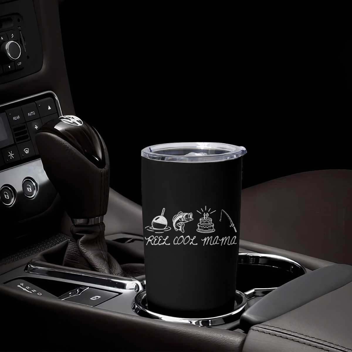 Reel Cool Mama Tumbler Cup Funny Fishing Mom Birthday Gift TS12 Print Your Wear