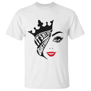 Its My 20th Birthday T Shirt Birthday Queen Crown Gift For Women TS12 White Print Your Wear