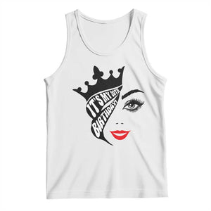 Its My 20th Birthday Tank Top Birthday Queen Crown Gift For Women TS12 White Print Your Wear