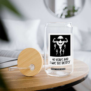40 Years Ago I Was The Fastest Glass Can Funny Forty Birthday Gift TS12 Print Your Wear
