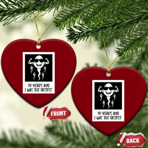 30 Years Ago I Was The Fastest Ceramic Ornament Funny 30th Birthday Gift Idea TS12 Print Your Wear