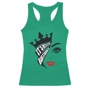 Its My 45th Birthday Racerback Tank Top Birthday Queen Crown Gift For Women TS12 Irish Green Print Your Wear