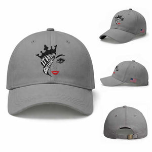 Its My 40th Birthday Baseball Cap Birthday Queen Crown Gift For Women TS12 Baseball Cap Universal Fit Sport Gray Print Your Wear